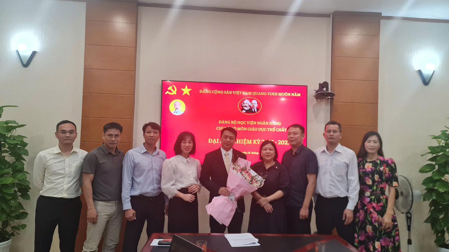 Đại hội Chi bộ BM Giáo dục Thể chất