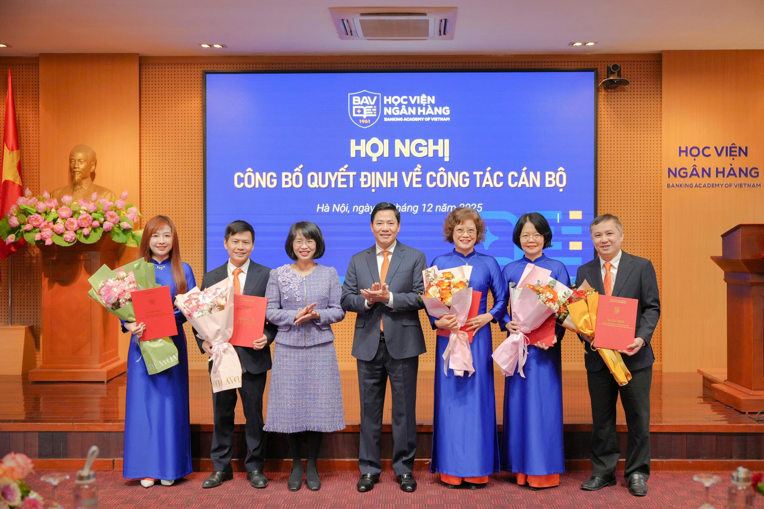 Hội nghị công bố quyết định bổ nhiệm về công tác cán bộ